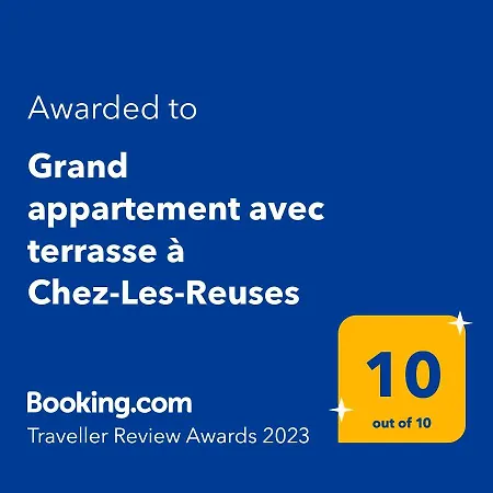 Grand Avec Terrasse A Chez-les-reuses Apartment
